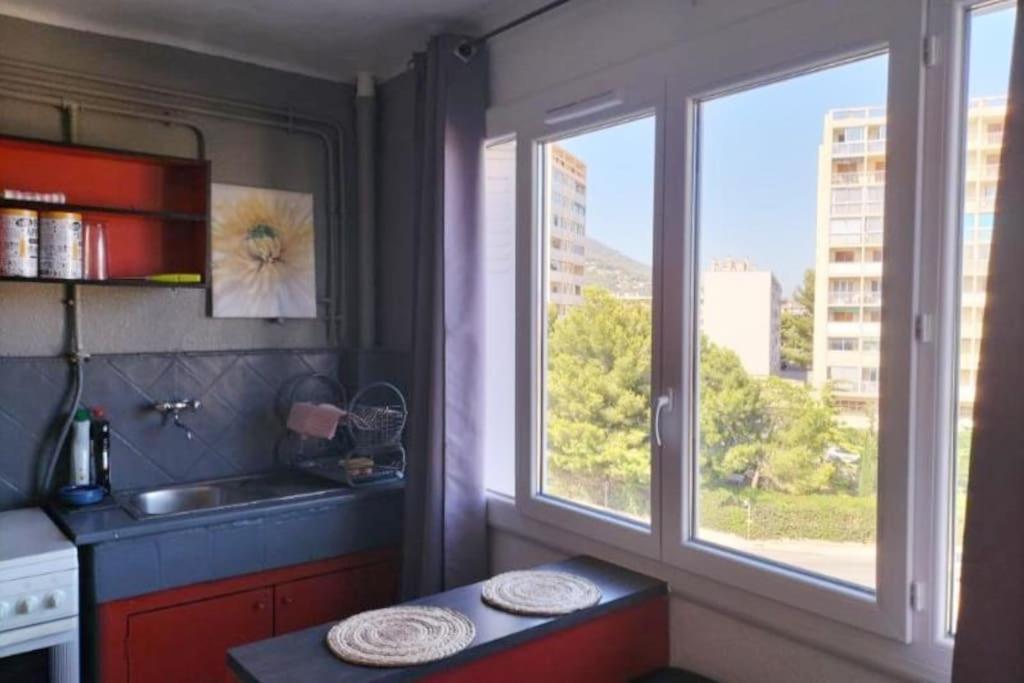 Toulon Est La Valette Studio 35M2 Dominant Parking Proche Mer Apartman Kültér fotó